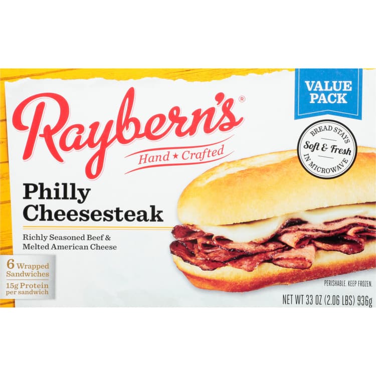 Raybern'S Sandwiches, Philly Cheesesteak, Value