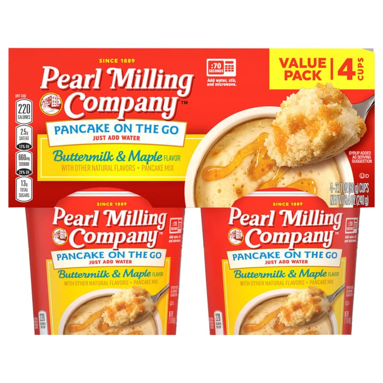 Pearl Milling Company Pancake On The Go, Buttermilk & Maple Flavor, Value