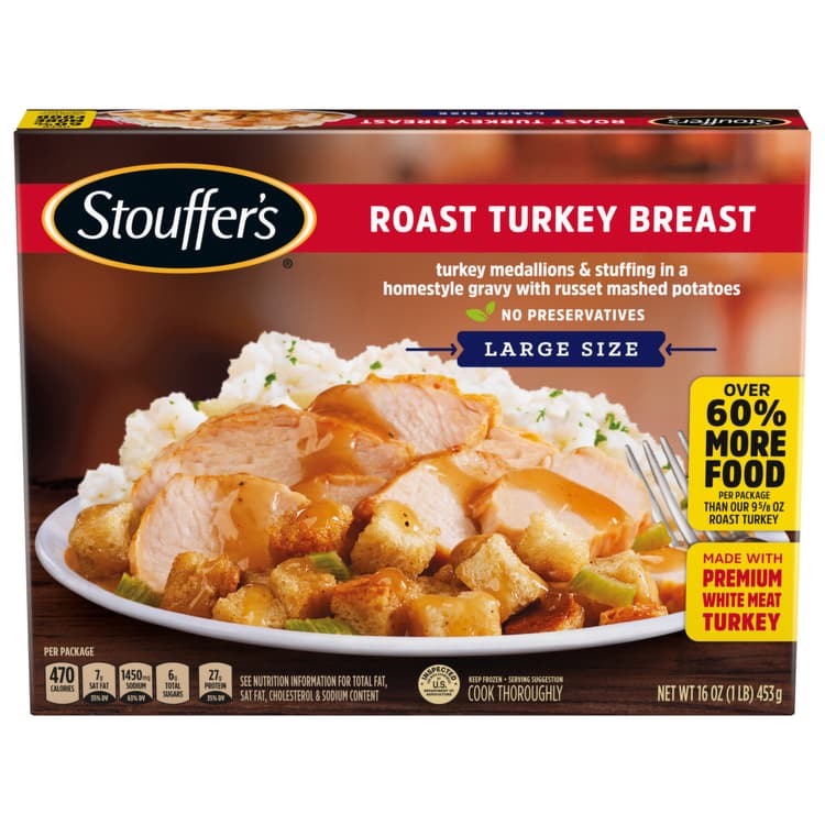 Stouffer'S Roast Turkey Breast, Large Size