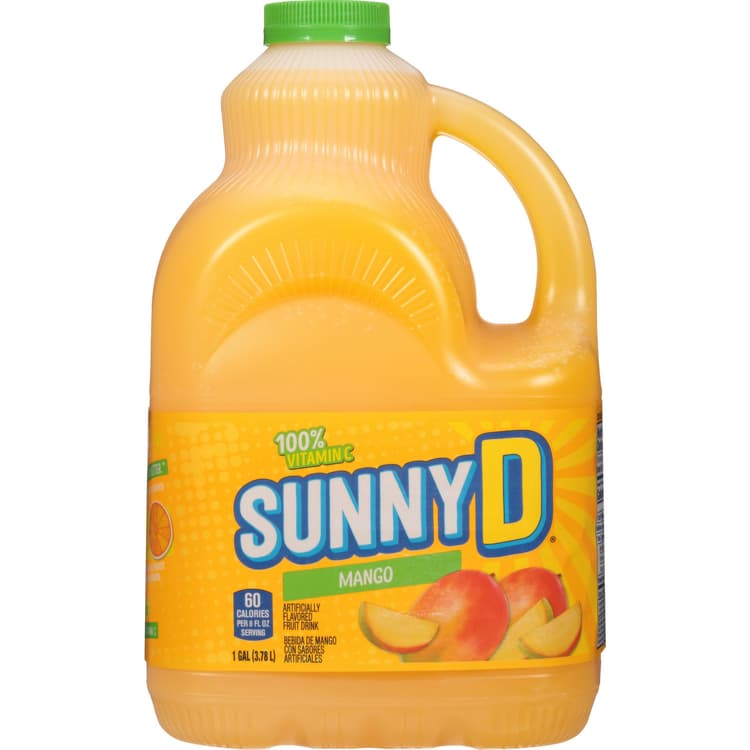 Sunny D Fruit Drink, Mango