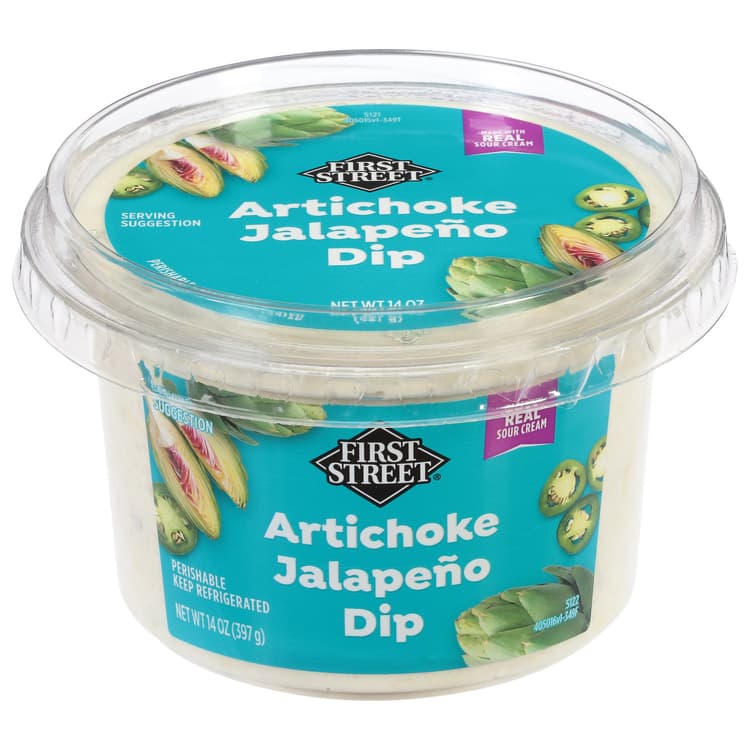 First Street Dip, Artichoke Jalepeno, Hot