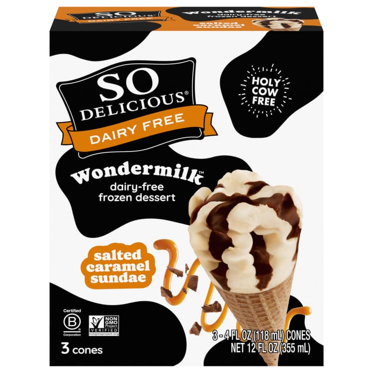 So Delicious Dairy Free Wondermilk Cones
