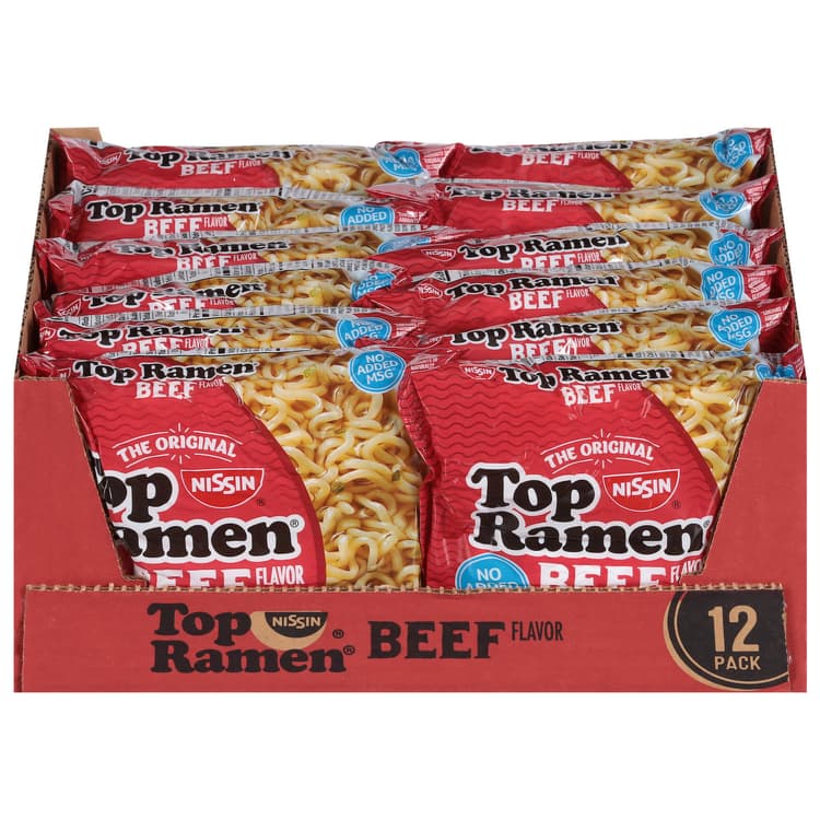 Nissin Noodle Soup, The Original, Beef Flavor