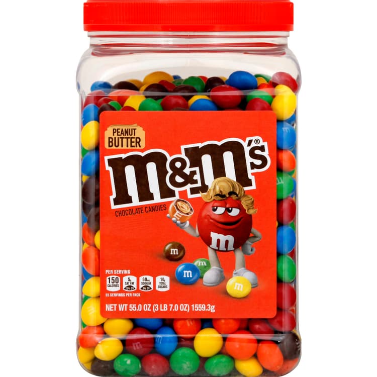 M&M'S Chocolate Candies, Peanut Butter