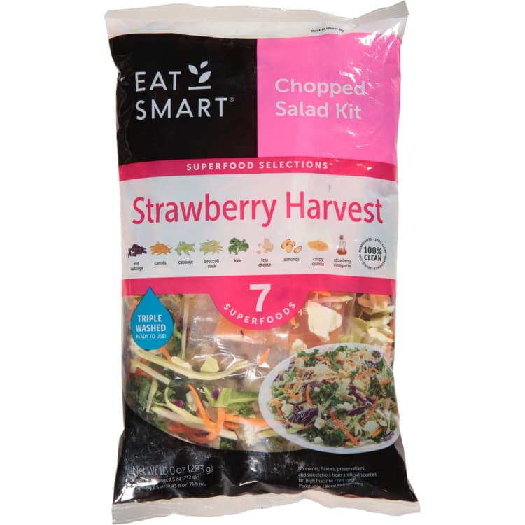 Eat Smart Chopped Salad Kit, Strawberry Harvest