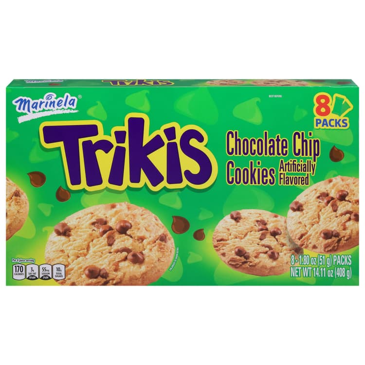 Marinela Cookies, Chocolate Chip, Trikis