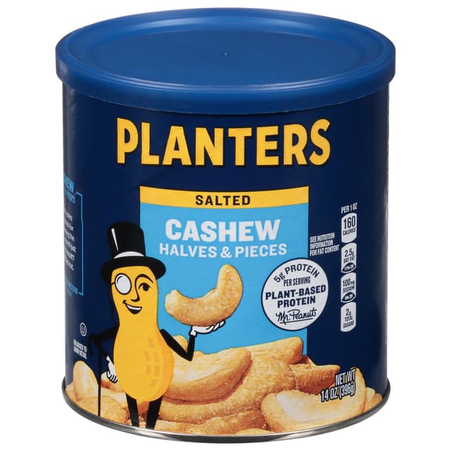 Is it Sesame Free? Planters Halves And Pieces Cashews