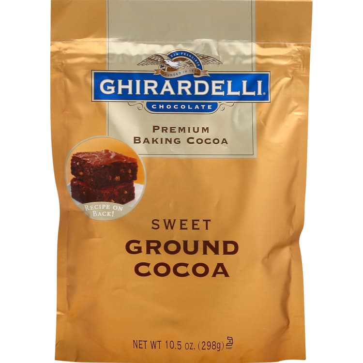 Ghirardelli Cocoa, Sweet, Ground