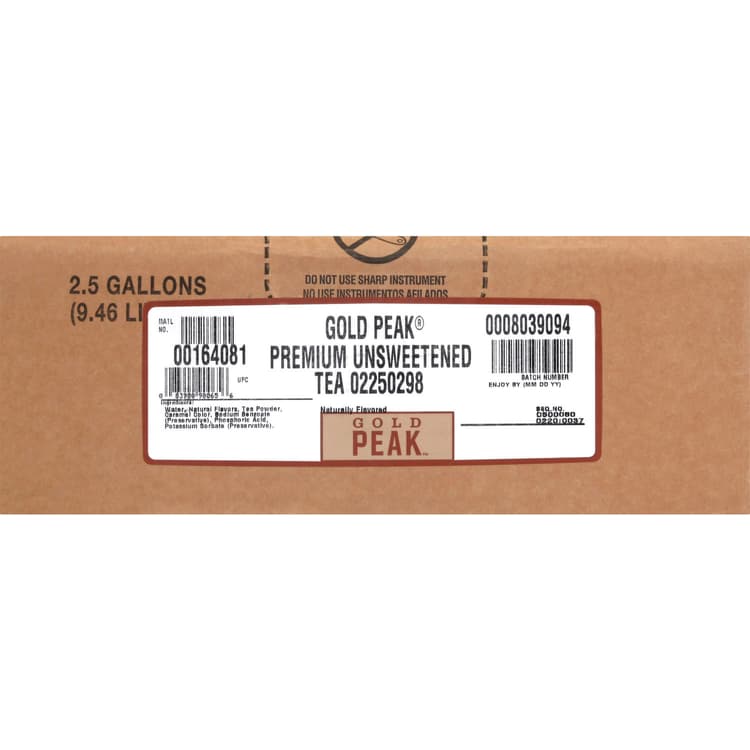 Gold Peak Tea, Premium Unsweetened