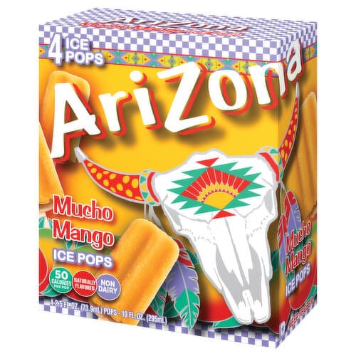 Arizona Mucho Mango Ice Pops