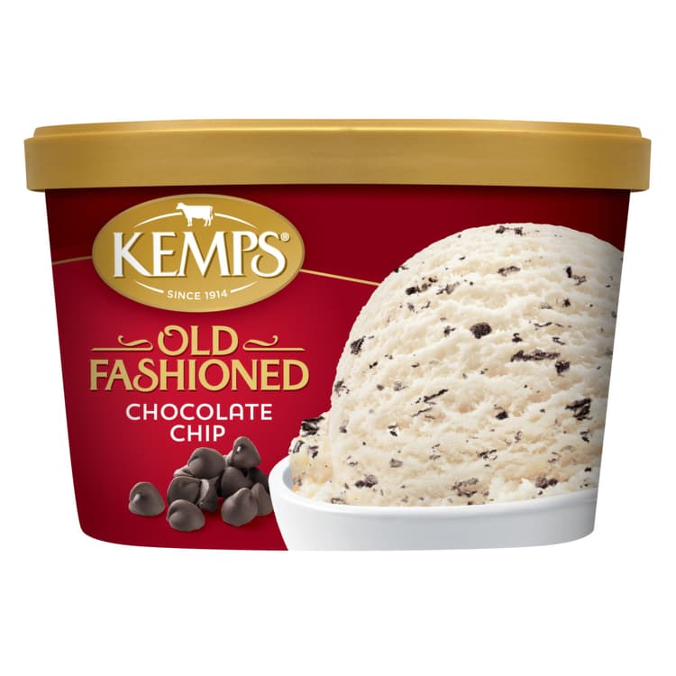 Kemps Old Fashioned Chocolate Chip Ice Cream