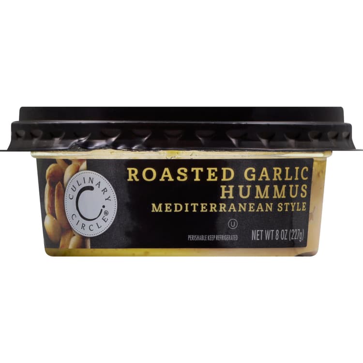 Culinary Circle Hummus, Roasted Garlic, Mediterranean Style