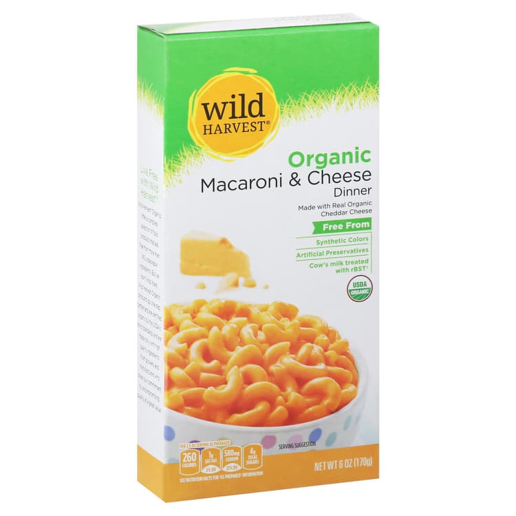 Wild Harvest Organic Macaroni & Cheese Dinner