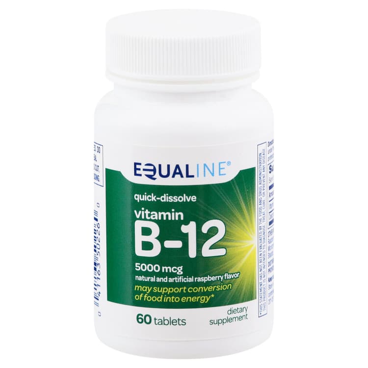 Equaline Vitamin B-12, 5000 Mcg
