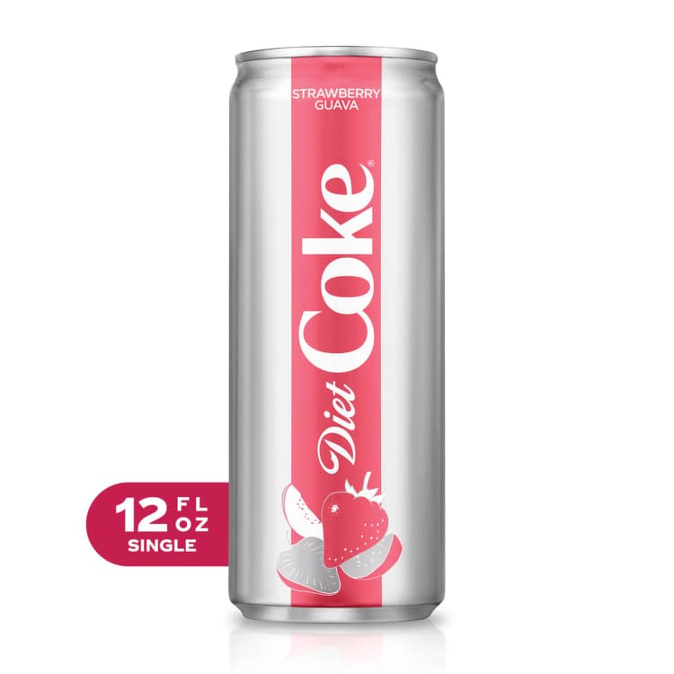 Diet Coke Strawberry Guava Diet Soda Soft Drink