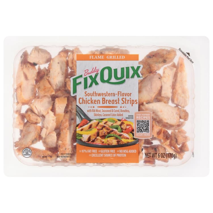 Buddig Chicken Breast Strips, Southwestern-Seasoned