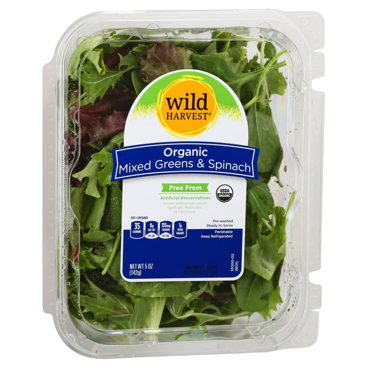 Wild Harvest Organic Mixed Greens & Spinach