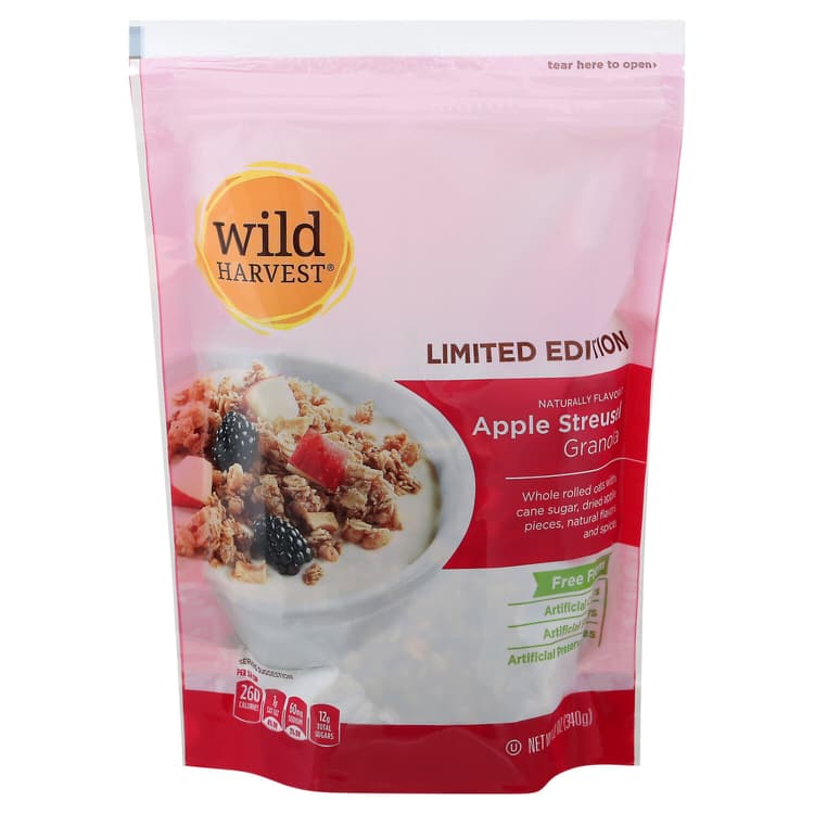 Wild Harvest Granola, Apple Streusel