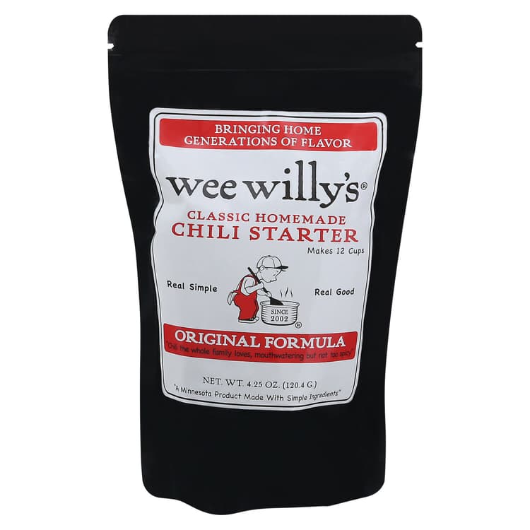 Wee Willy'S Chili Starter, Original Formula