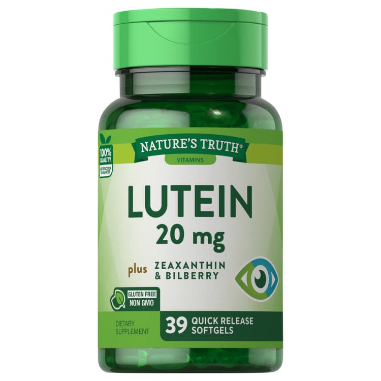 Nature'S Truth Lutein Plus Zeaxanthin And Bilberry