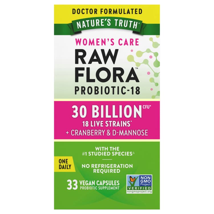 Raw Flora Women'S 30 Bln Probiotic