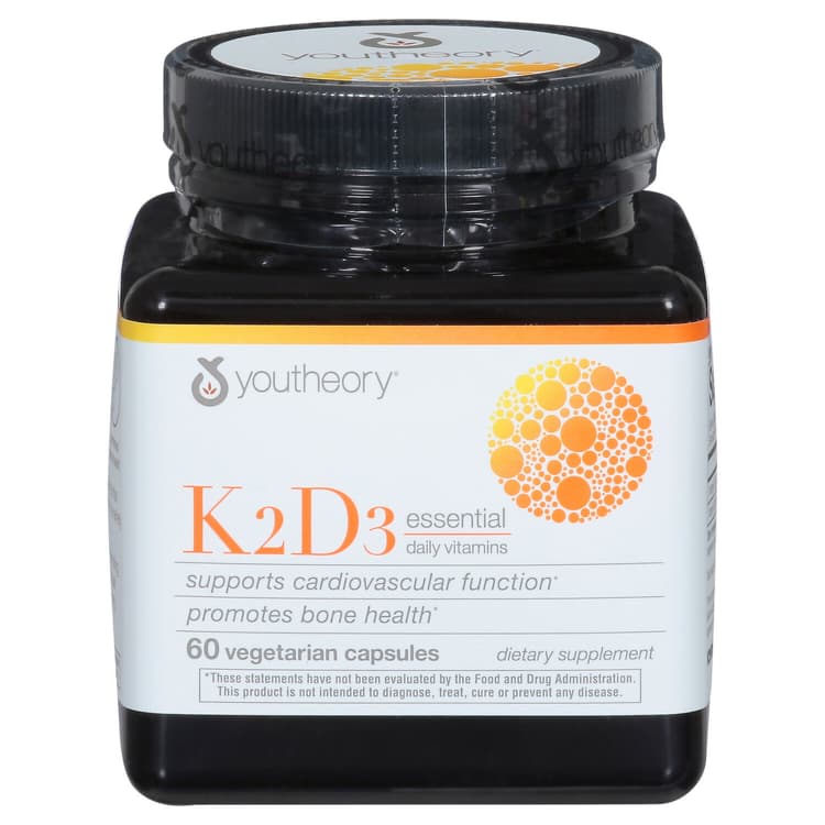 Youtheory K2D3, Vegetarian Capsules