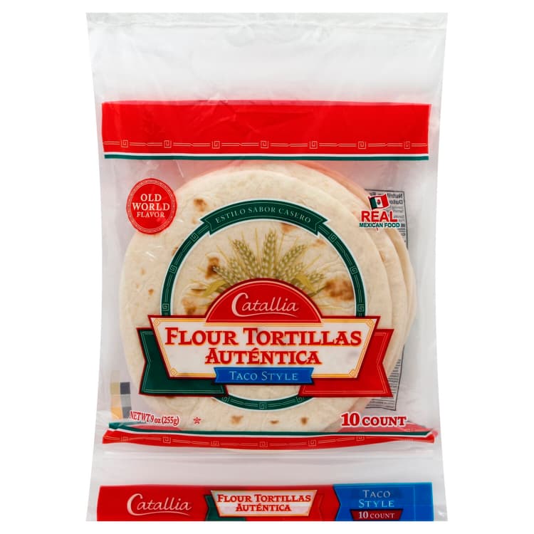 Catallia Tortillas, Flour, Taco Style