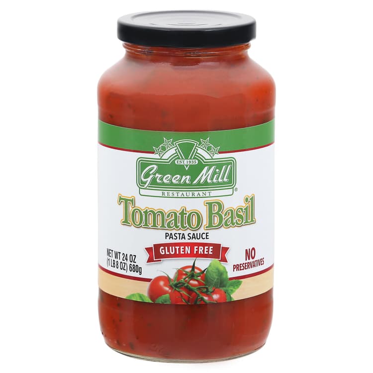 Green Mill Pasta Sauce, Tomato Basil
