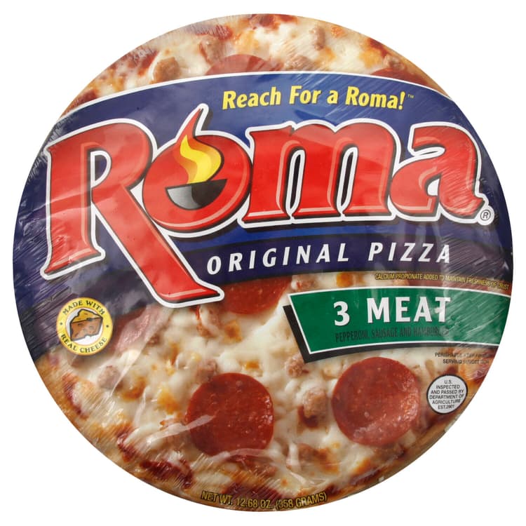Roma Pizza, Original, 3 Meat