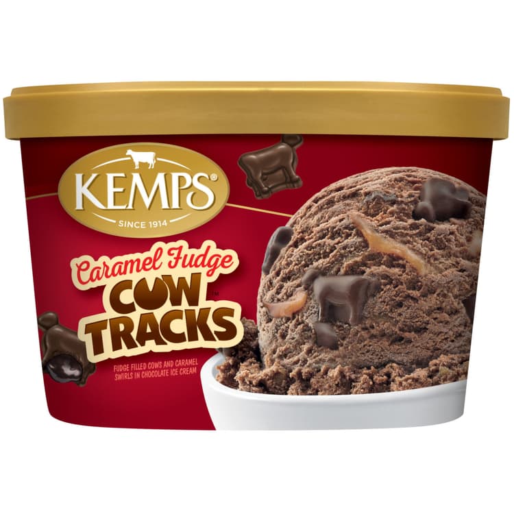Kemps Ice Cream, Caramel Fudge