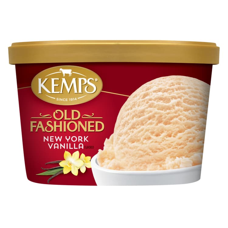 Kemps Ice Cream, New York Vanilla Flavored