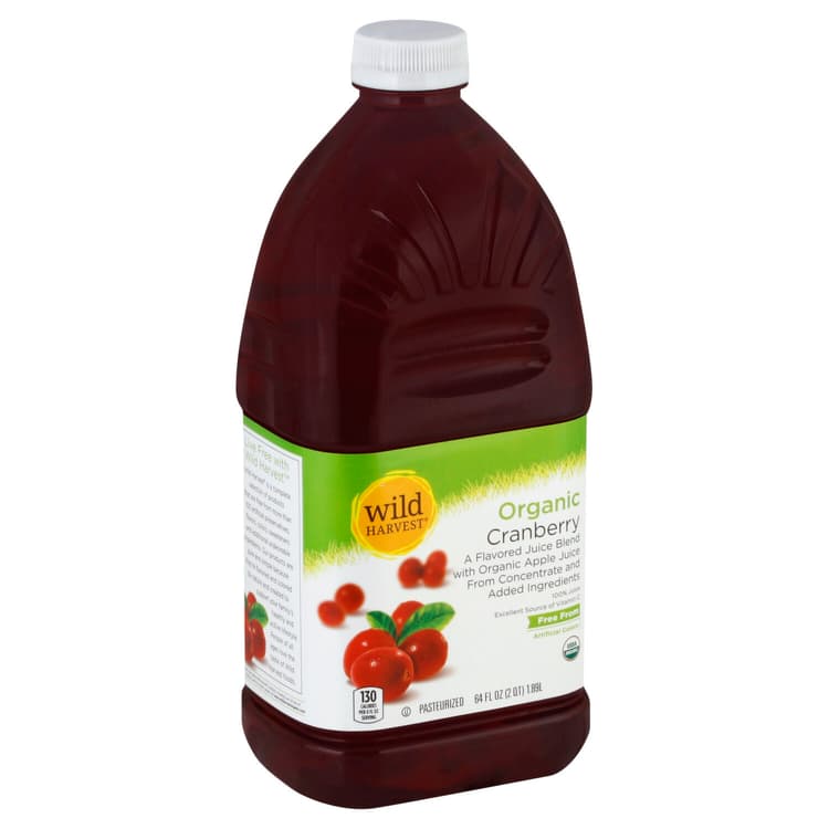 Wild Harvest Juice, Organic, Cranberry