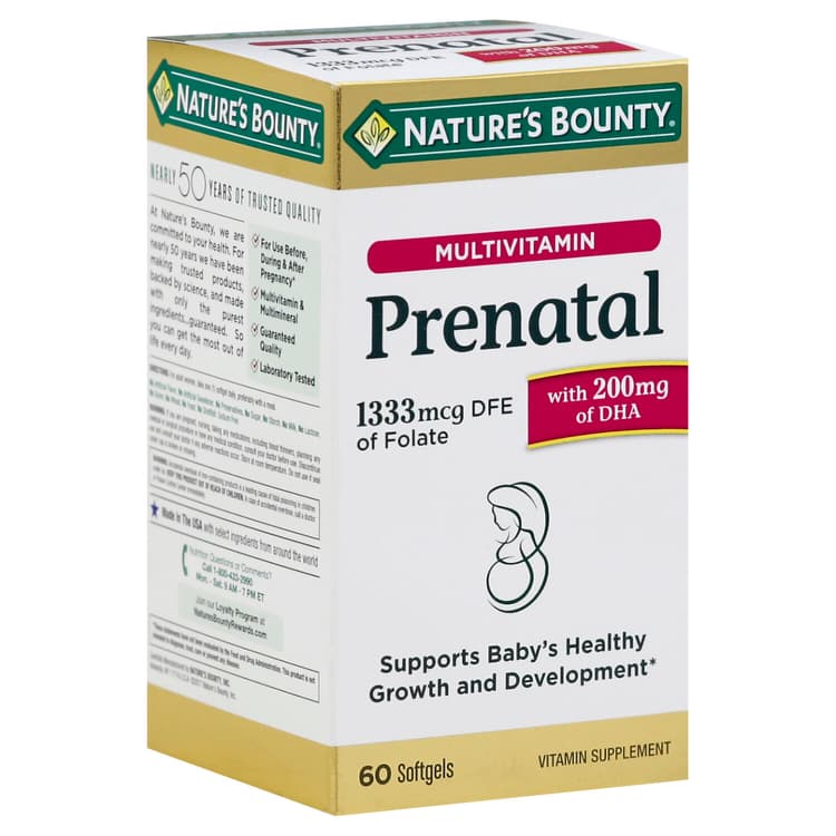 Nature'S Bounty Multivitamin, Prenatal