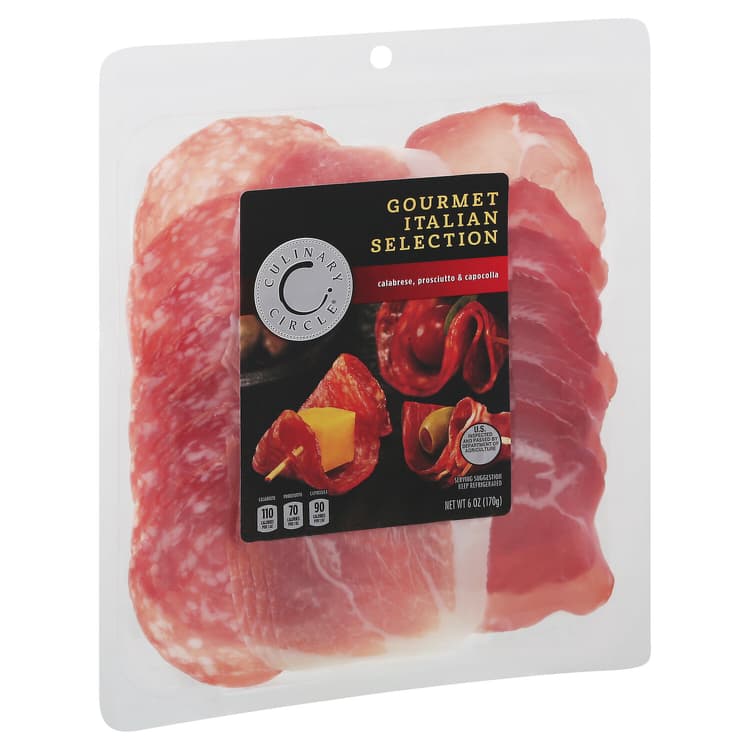 Culinary Circle Calabrese, Prosciutto & Capocolla, Italian Selection, Gourmet