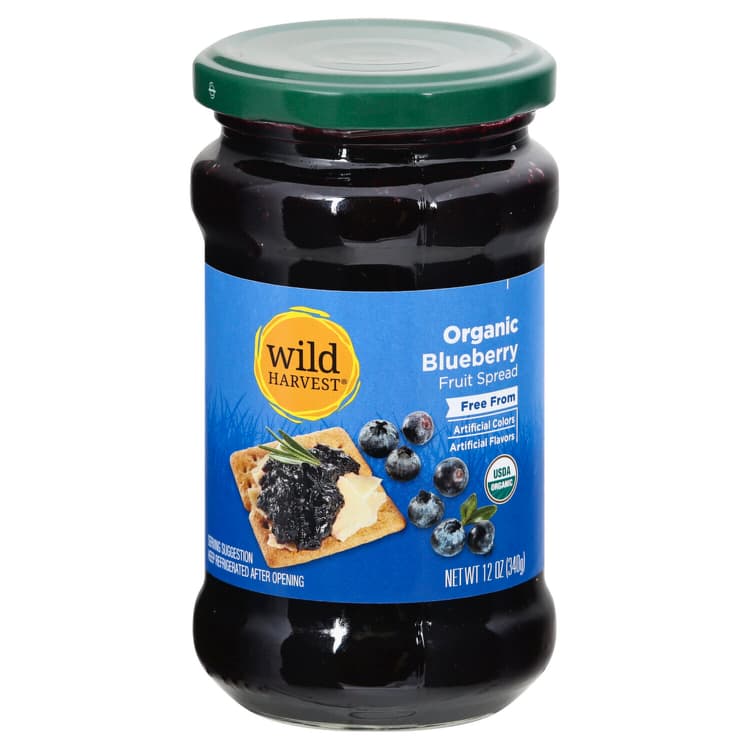 Wild Harvest Organic Blueberry Fruit Spread