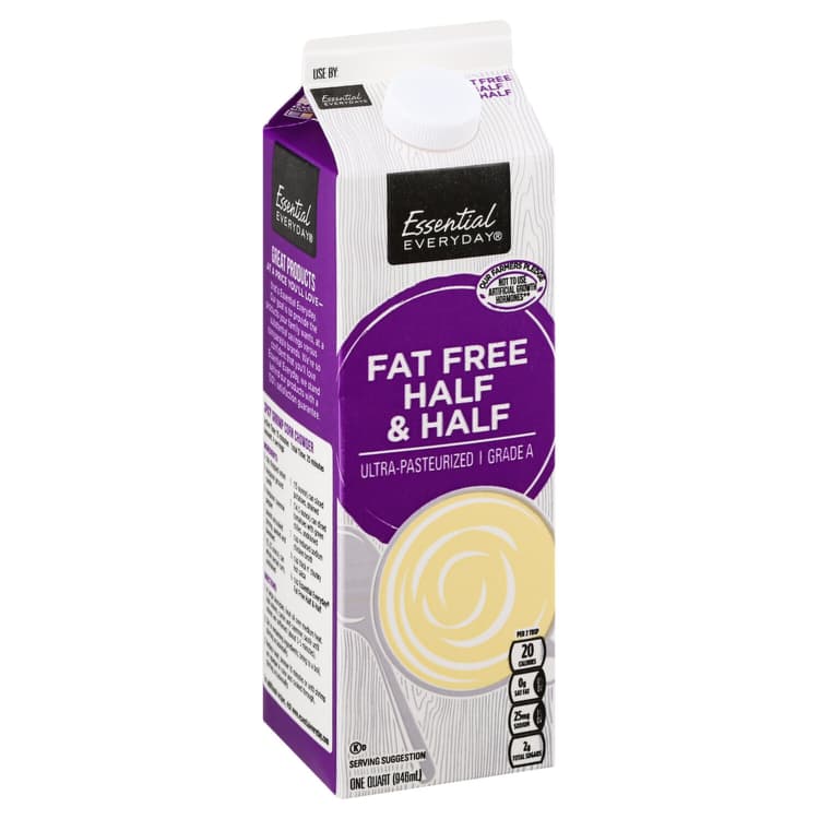 Essential Everyday Fat Free Half And Half