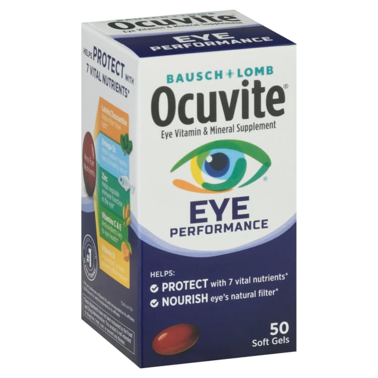Bausch + Lomb Ocuvite Eye Health Performance