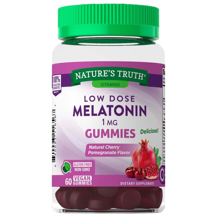 Nature'S Truth Low Dose Melatonin Gummies Cherry Flavor