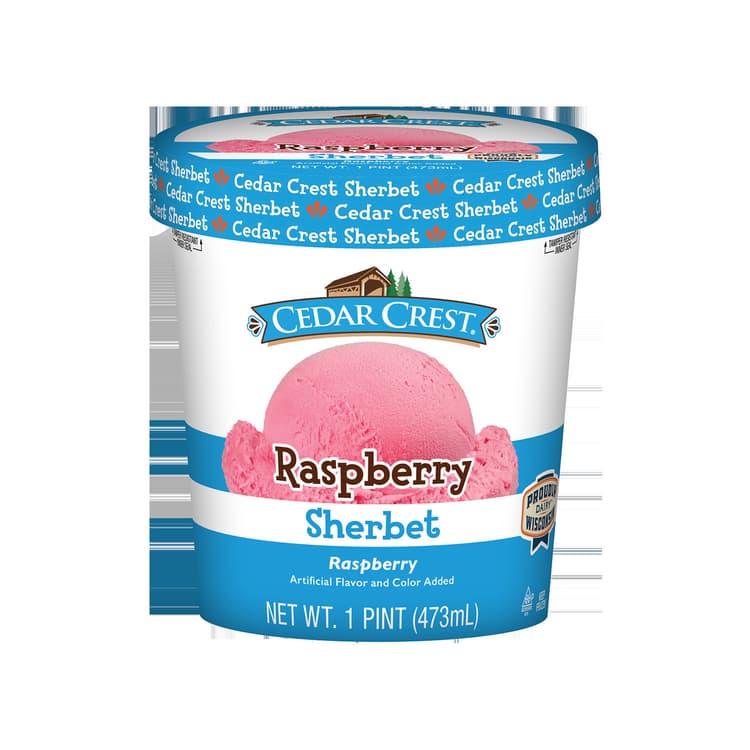 Cedar Crest Raspberry Sherbet