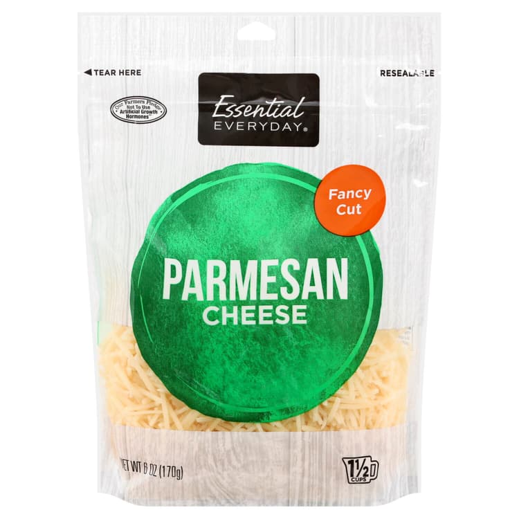 Essential Everyday Cheese, Parmesan, Fancy Cut
