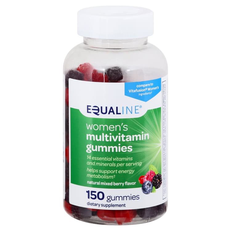 Equaline Multivitamin Gummies, Mixed Berry, Women'S