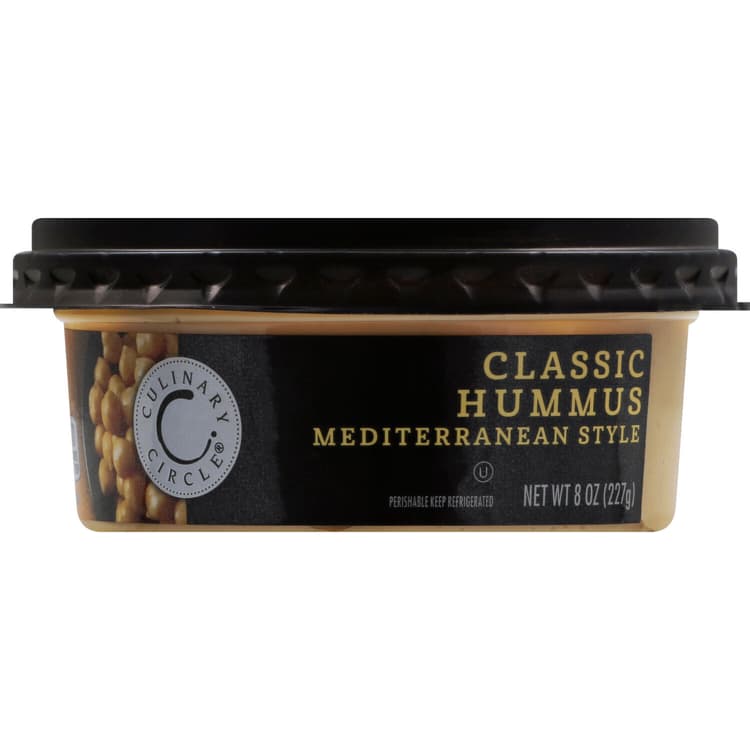 Culinary Circle Hummus, Classic, Mediterranean Style
