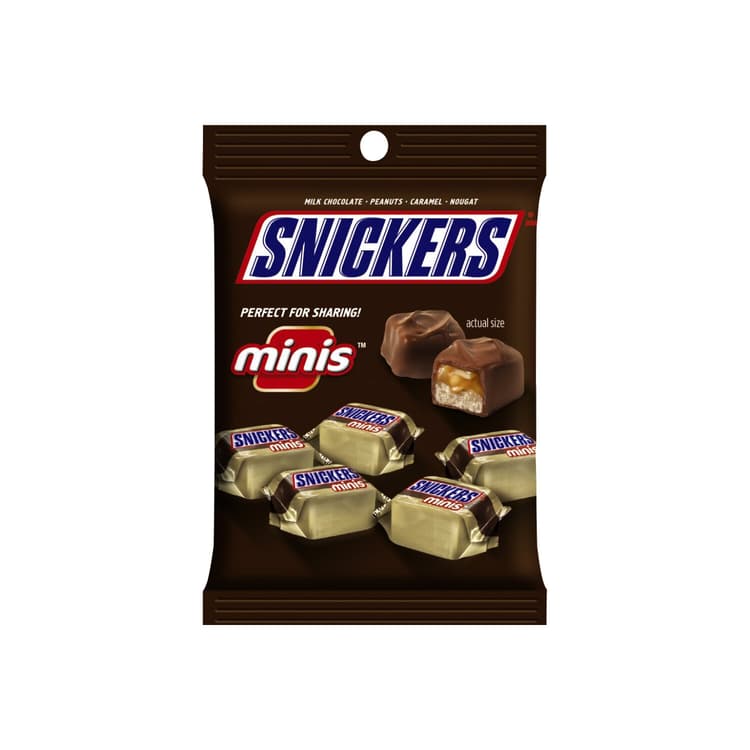 Snickers Chocolate Candies, Milk Chocolate, Peanuts, Caramel, Nougat