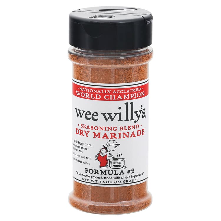 Wee Willy'S Dry Marinade, Formula No