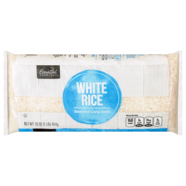 Essential Everyday White Rice, Enriched Long Grain