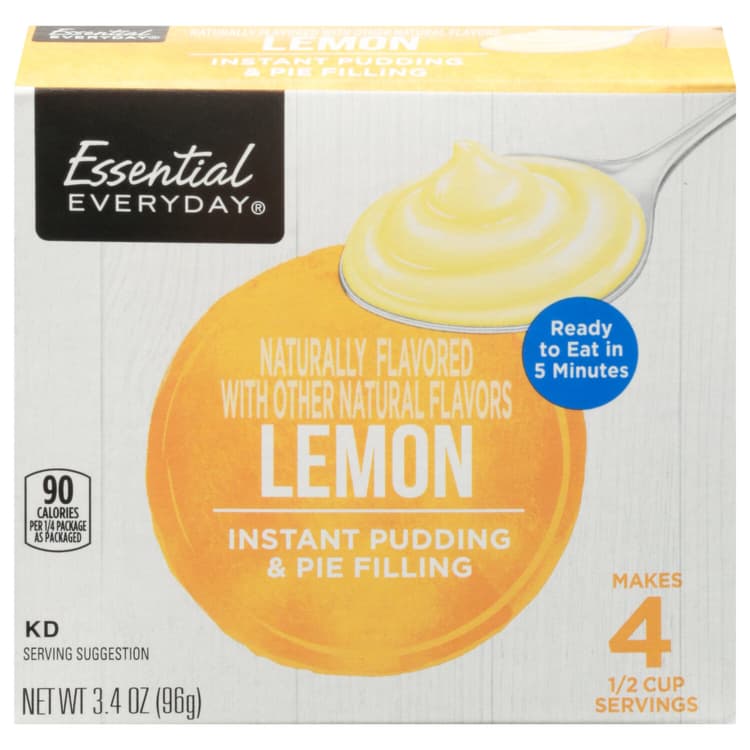 Essential Everyday Instant Lemon Pudding & Pie Filling