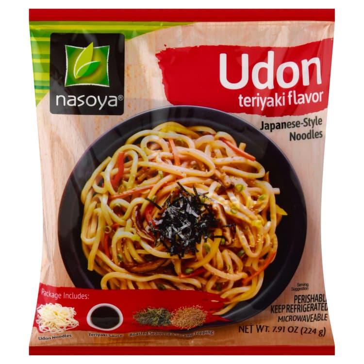 Nasoya Udon Japanese-Style Noodles Teriyaki Flavor