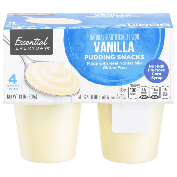 Essential Everyday Vanilla Pudding Snacks