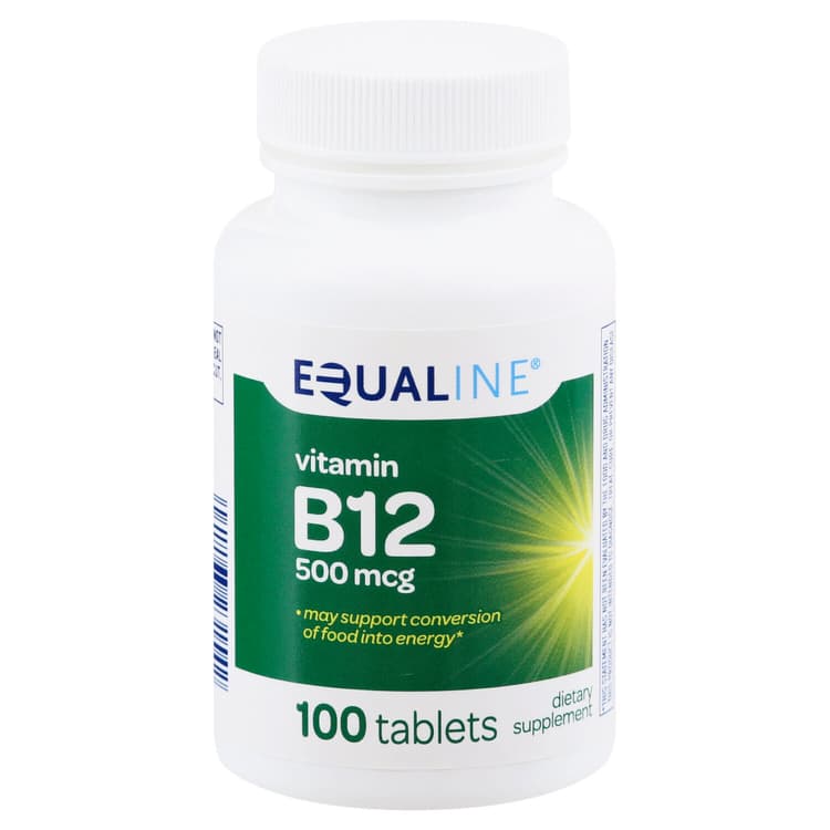 Equaline Vitamin B12, 500 Mcg