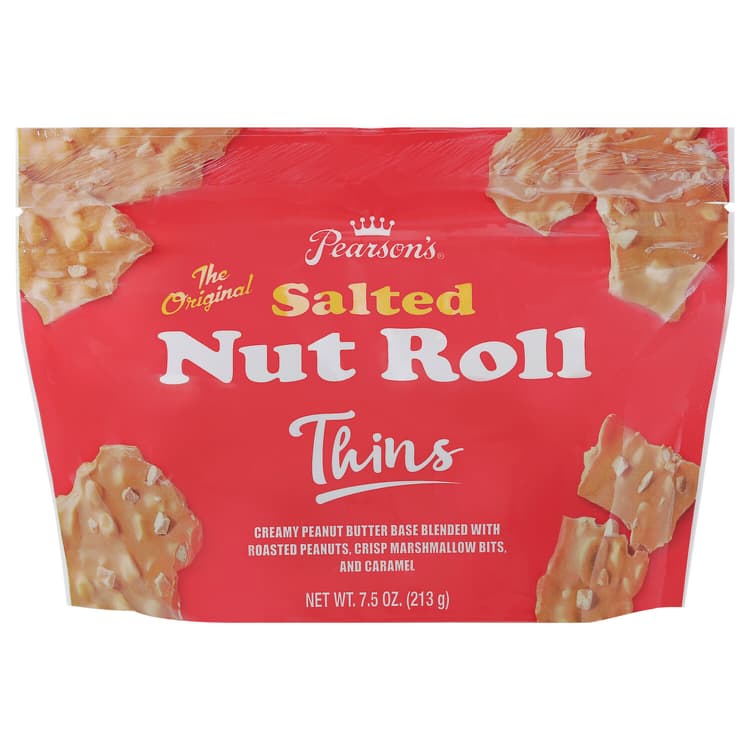Pearson'S Thins Nut Roll, Salted